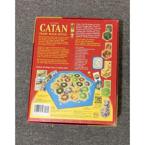 Settlers of Catan COMPLETE in box - Picture 3 of 3